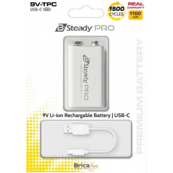 Battery Brica B-Steady Pro 9V-TPC 1100 MAH